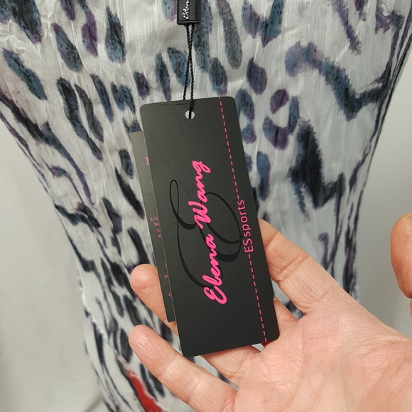 So pretty, NWT, Elena Wang dress. - Picture 9 of 11